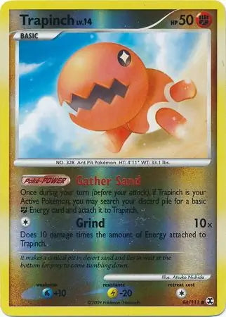 Rising Rivals Trapinch #84/111 reverse holo